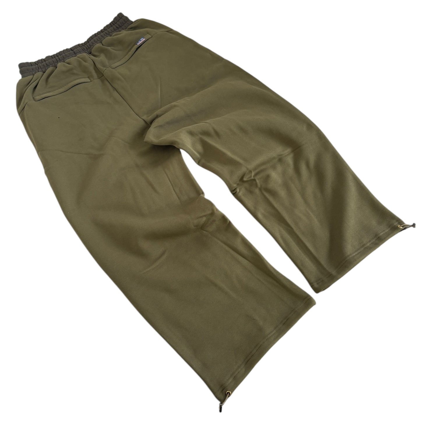 LFR Wide Leg Joggers in Moss