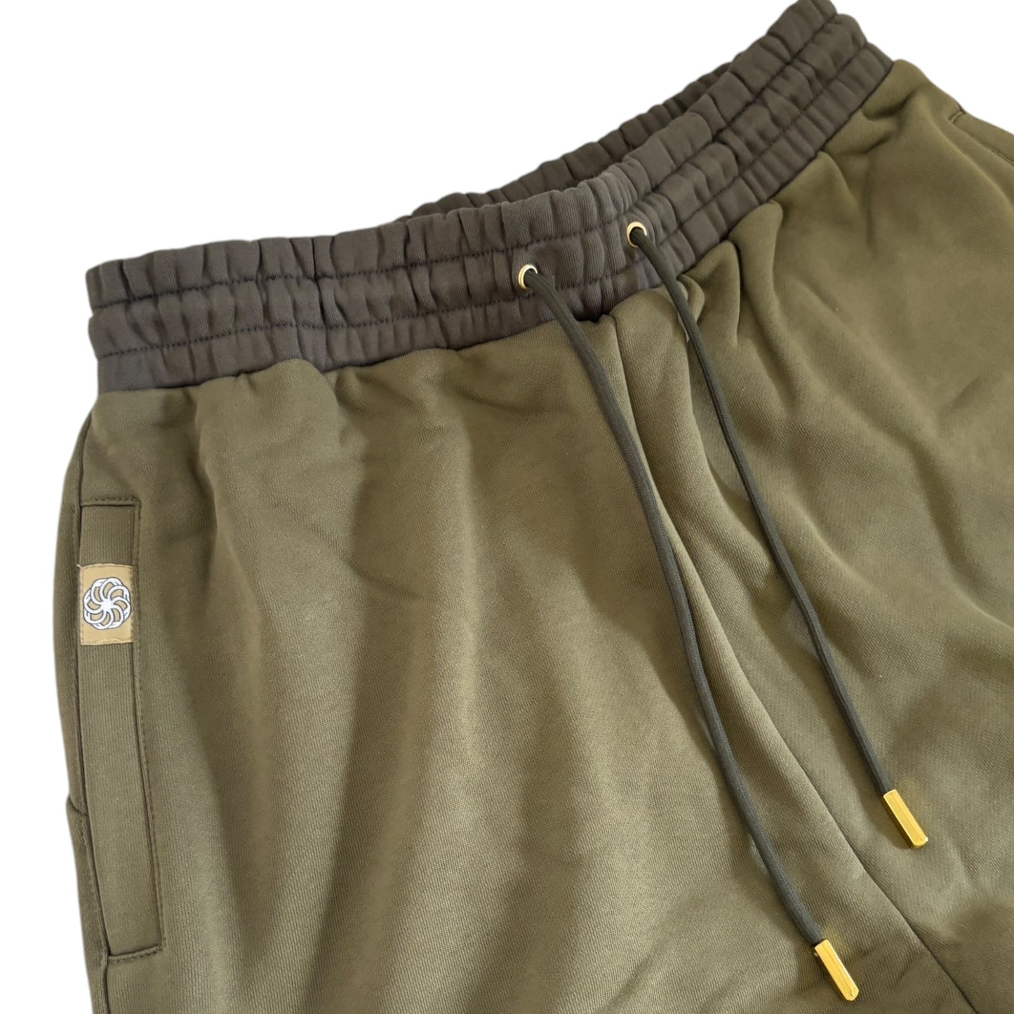 LFR Wide Leg Joggers in Moss